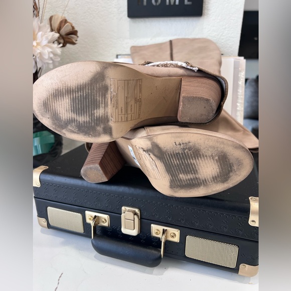 Torrid Crochet Insert Heeled Calf Length Boots (8WW) - Picture 6 of 9